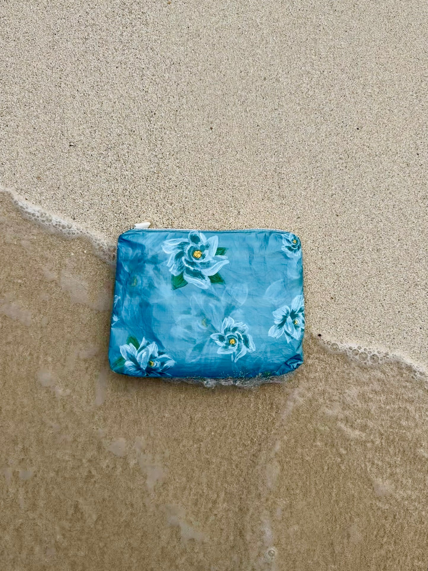 Pouch - Blue Gardenia