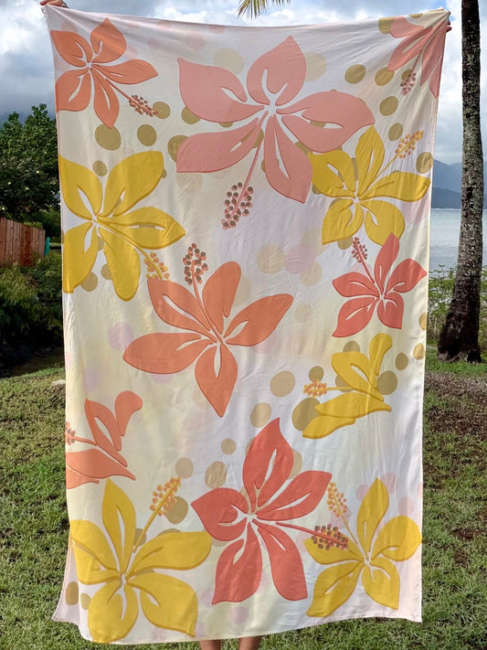 Sunrise Hibiscus Pareo