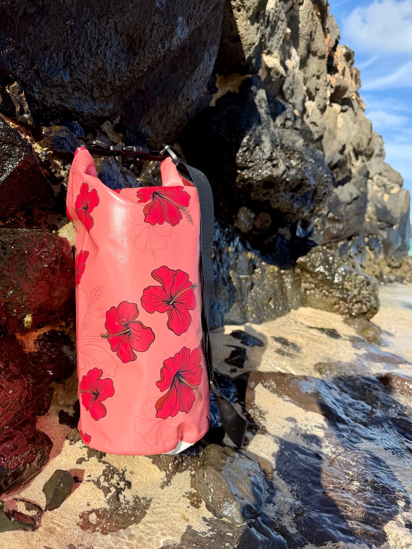 10L Dry Bag - Hibiscus Bliss