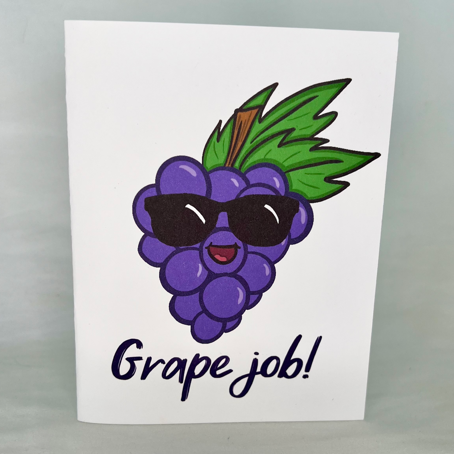 'Grape Job' Card