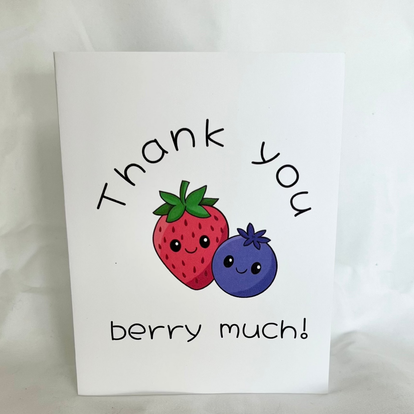 'Thank You Berry Much' Card