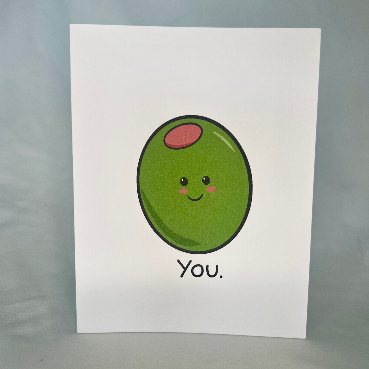 Olive You Card