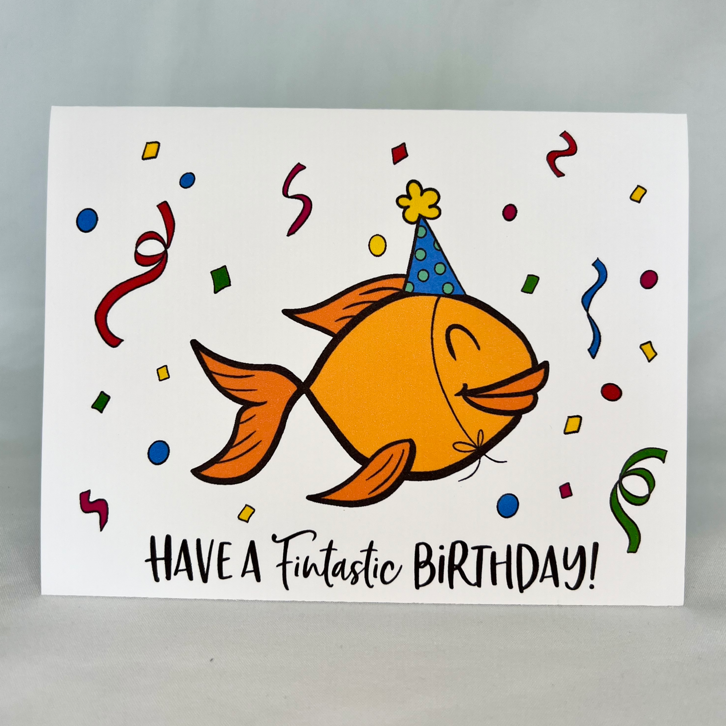 Fintastic Birthday Card