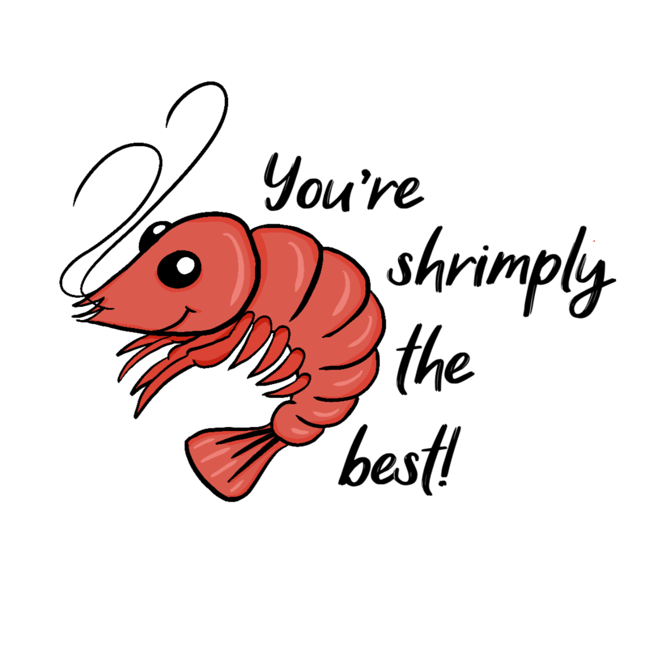 Shrimply The Best Card