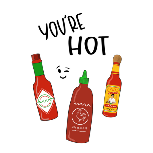 'You're Hot' Card