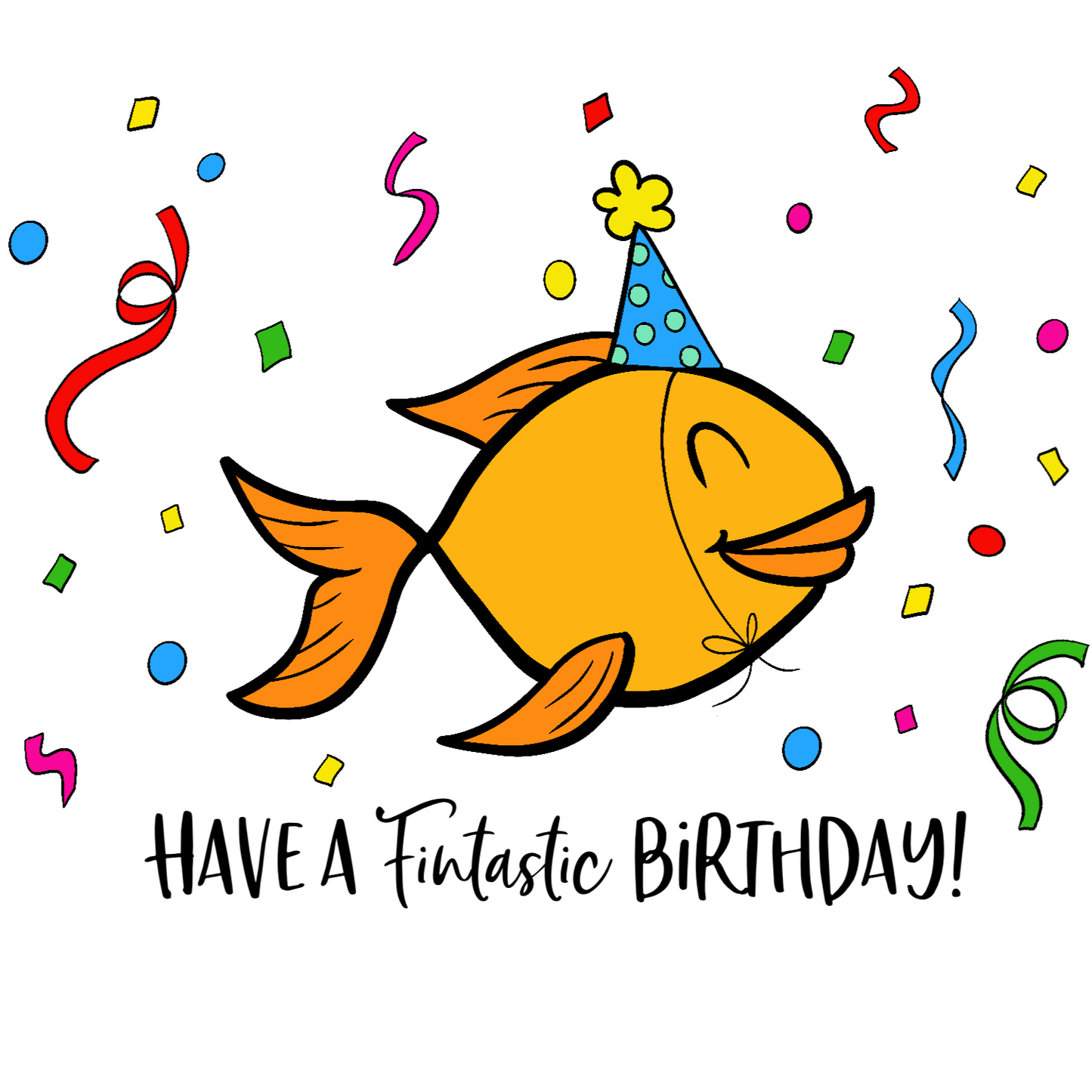 Fintastic Birthday Card