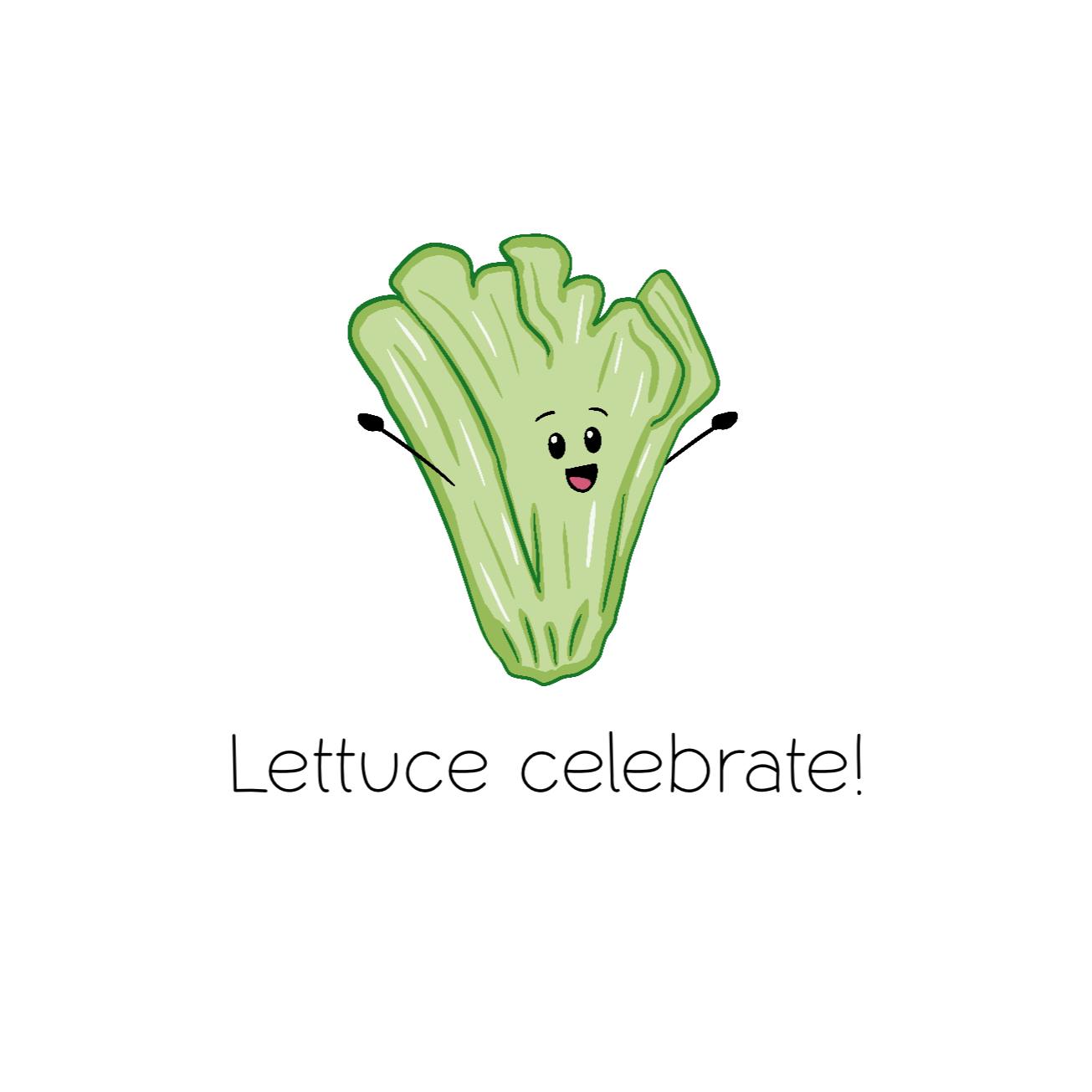 Lettuce Celebrate Card