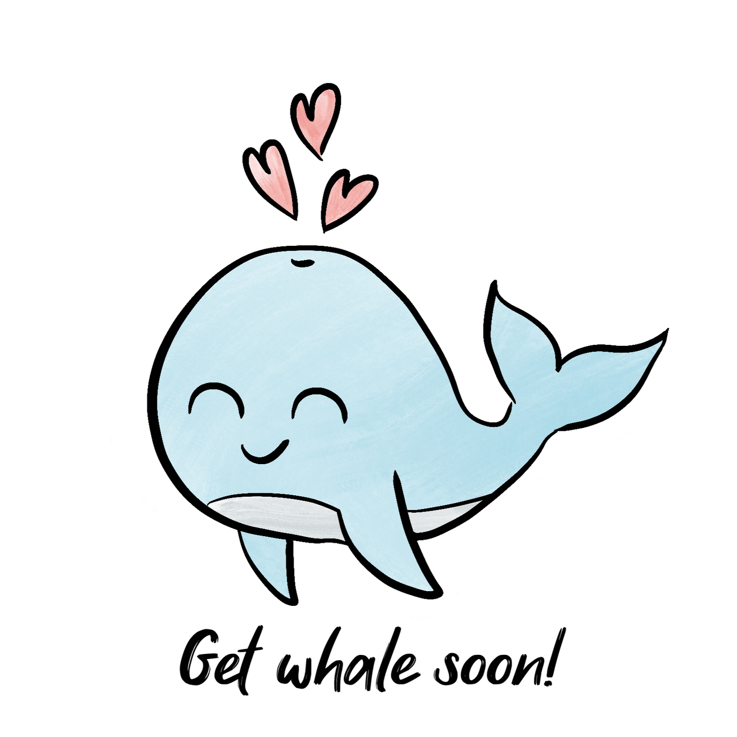 'Get Whale Soon! Card