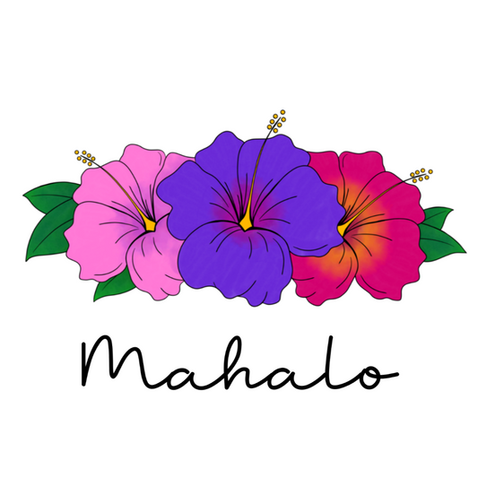 Hibiscus Mahalo - Purple Sunset